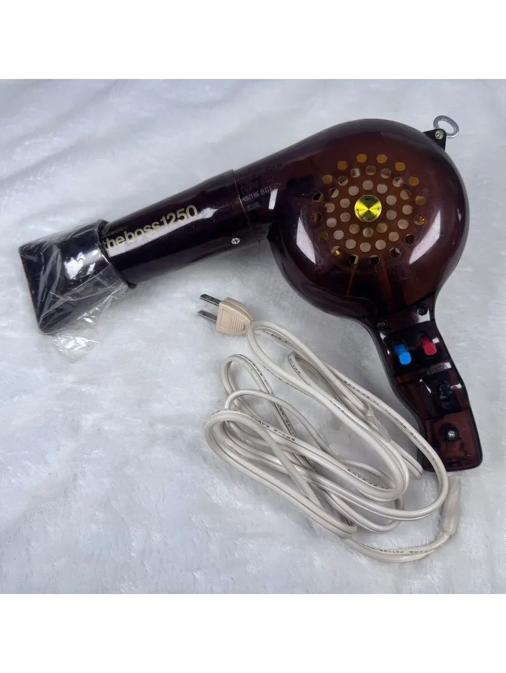 Vintage 1980s The Boss 1250W Hair Dryer Windmere HD-1250D WORKS!